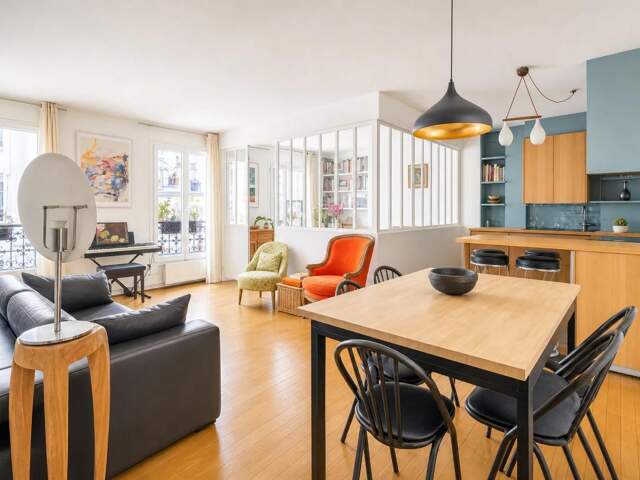 3 pièces - 61 m² très calme et lumineux - Haut Marais — photo du bien