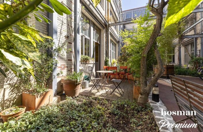 Coup de cœur ! Maison/Loft - Splendide triplex avec jardin et terrasse - Rue du Buisson Saint-Louis, Paris — photo 3
