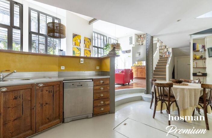 Coup de cœur ! Maison/Loft - Splendide triplex avec jardin et terrasse - Rue du Buisson Saint-Louis, Paris — photo 5