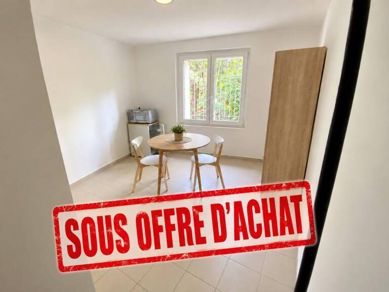 NÎMES – STUDIO MEUBLÉ 24 M²AVEC JARDIN — photo 1