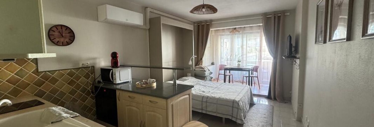 Appartement 1 Pièce 21 m² à louer à Sète (34200)