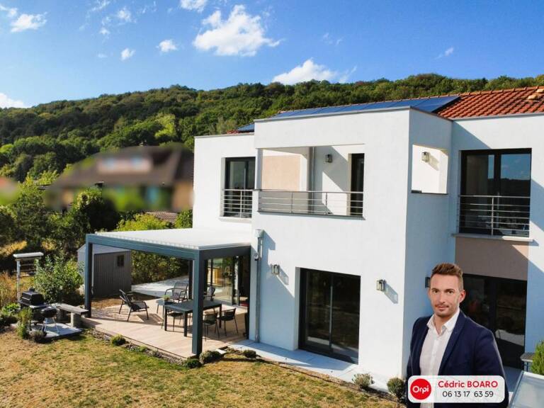 NORROY-LE-VENEUR – MAISON CONTEMPORAINE DE 245 M² AVEC ASCENSEUR – VUE EXCEPTIONNELLE SUR METZ — photo 1
