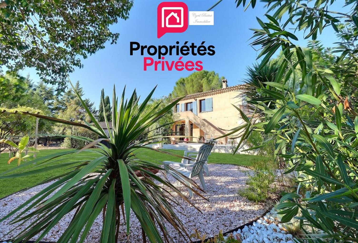 MAS DE CARACTÈRE -180 M², 4 CHAMBRES ET 1 609 M² DE TERRAIN — photo 1