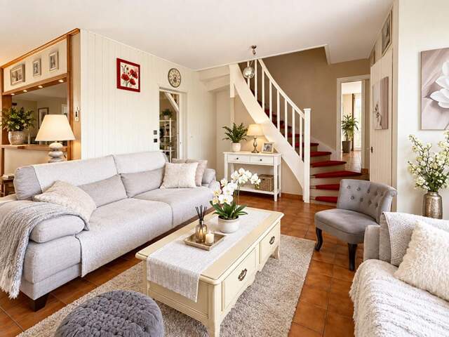 Maison semi mitoyenne 140M², 3 chambres, garage, jardin — photo du bien