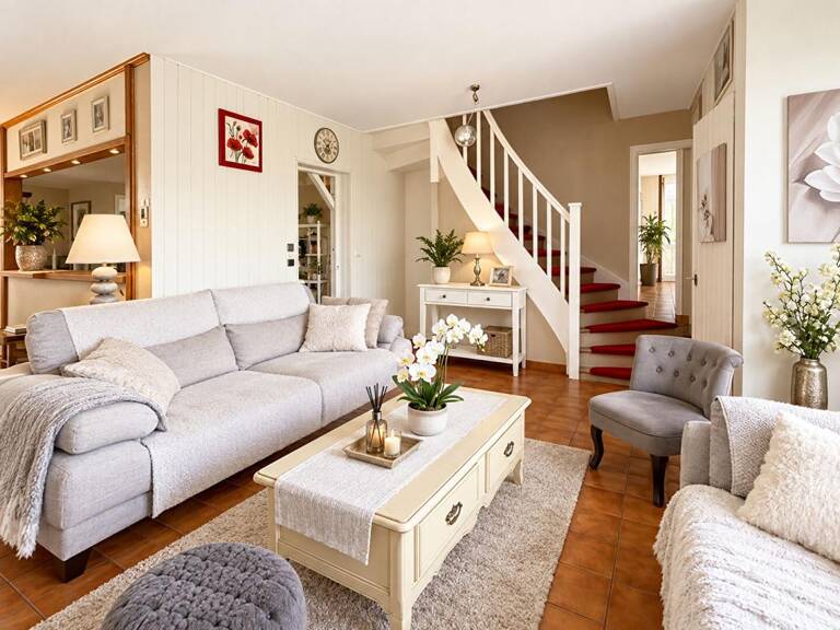 Maison semi mitoyenne 140M², 3 chambres, garage, jardin — photo 1