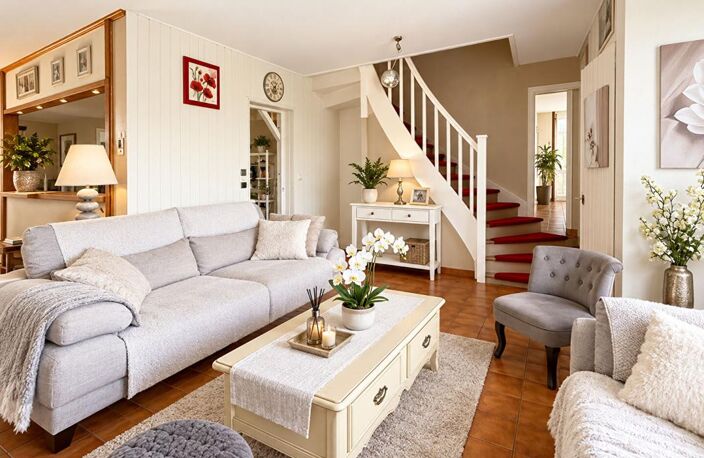 Maison semi mitoyenne 140M², 3 chambres, garage, jardin — photo 3