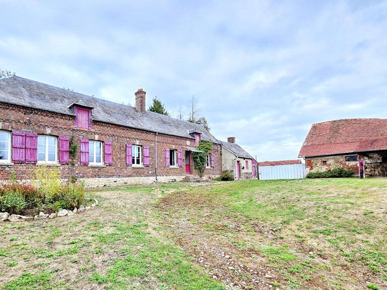 Baisse de Prix - Villers Sur Auchy - Longère de 92.17 m2 - 3 chambres  + batiment de  80 m2 à restaurer  - Prix :  175.000 — photo 1