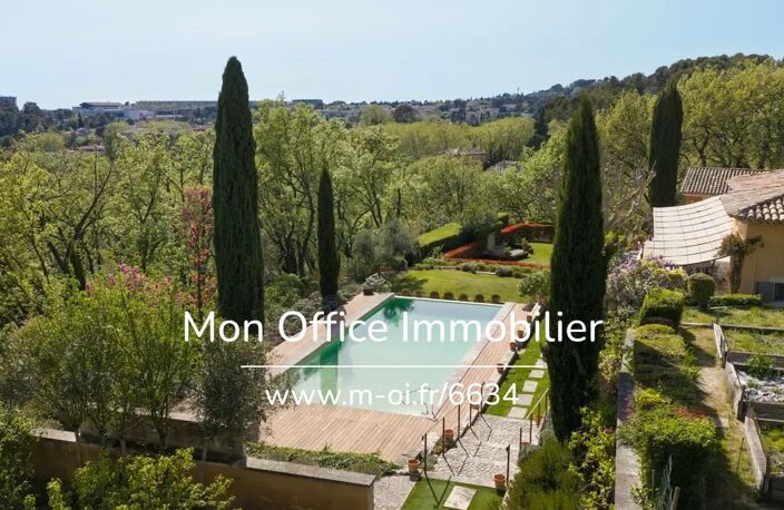 Référence : 6634-NGU. - Propriété 8 pièces - 325m2 - Piscine chauffée et vue dégagée à deux pas du centre ville historique — photo 4