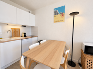 Très beau STUDIO CABINE avec parking privé et terrasse. — photo 4