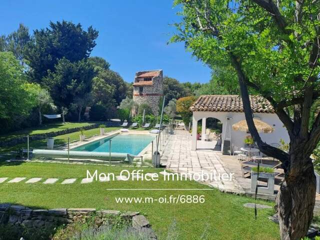 Référence : 6886-VCL - Maison XIXème avec pigeonnier d'époque - Parc, piscine - 4 chambres 1 bureau - Proche EGUILLES — photo du bien