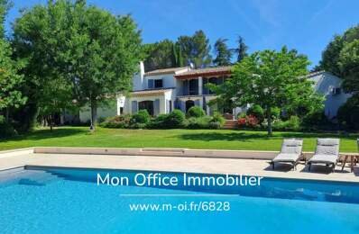 Référence : 6828-VCL. - Maison avec 6 chambres dont studio indépendant - Jardin paysager piscine garage - 13 100 AIX — photo du bien