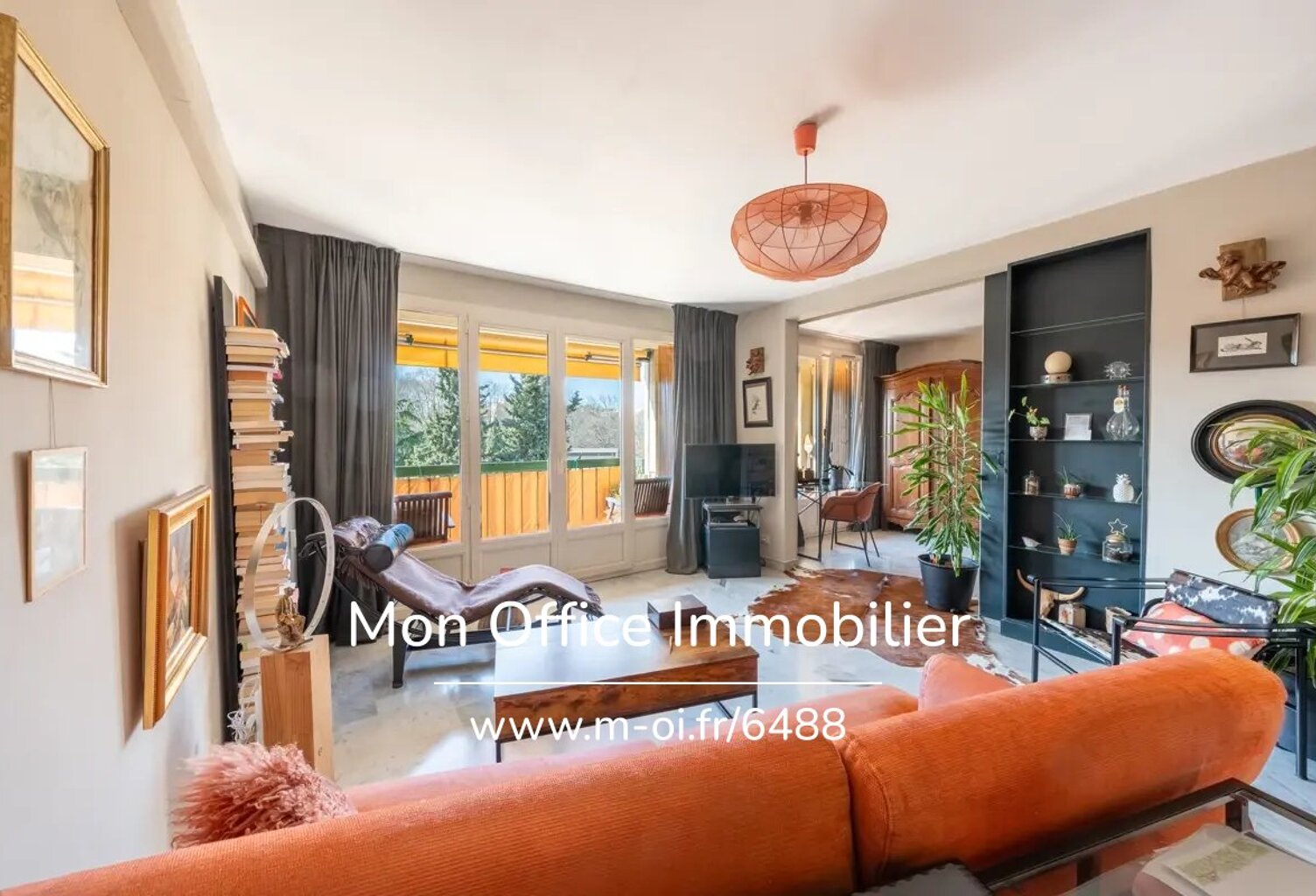 Référence : 6488-MAC - Appartement 3/4 pièces avec terrasse, cave et garage — photo 1