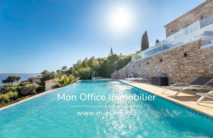 Référence : 6732-JDO. - Villa d’exception avec vue mer panoramique aux Issambres — photo 4