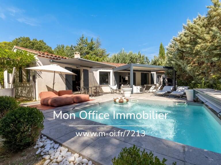 Référence : 7213-YAN. - Maison contemporaine de plein pied -4 pièces- jardin-piscine — photo 1