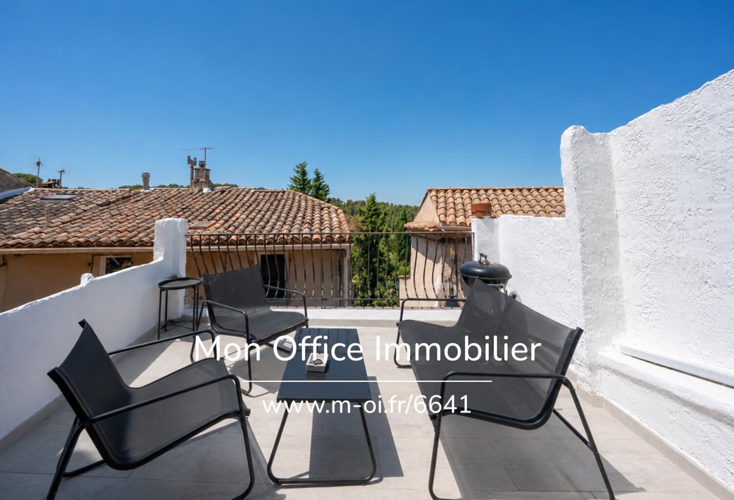 Référence : 6641-CDI. - Spécial investisseur – Maison de village avec terrasse et locataire en place au cœur de Bouc-Bel-Air — photo 1