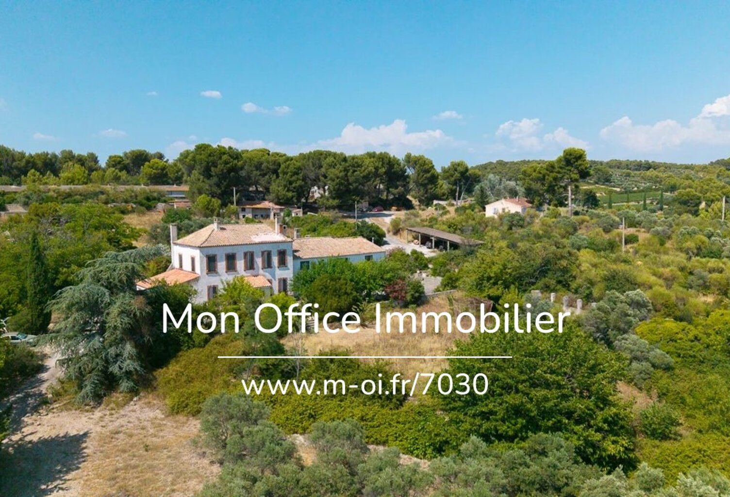 Référence : 7030-ABO - Vaste domaine 40 hectares + 2 Maisons de 500 m2 et 85 m2 + divers bâtis — photo 1
