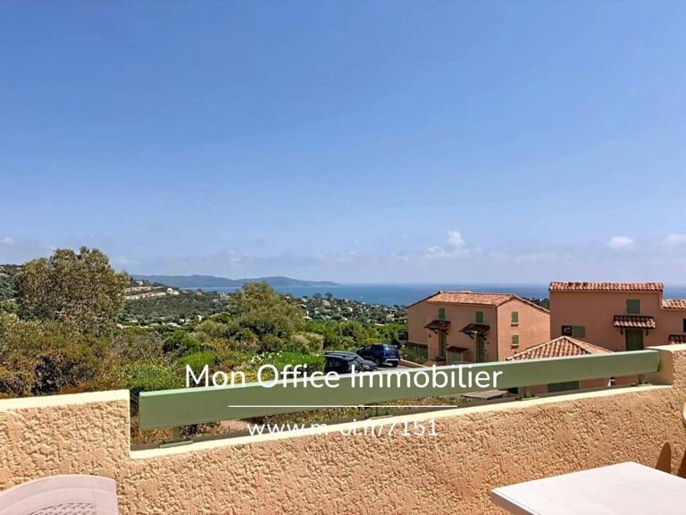 Référence : 7151-LES. - MAZET T3 VUE MER DANS RÉSIDENCE CALME AVEC PISCINE — photo 1