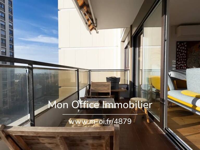 Référence : 6196-MCO. - Exclusivité Appartement 4 pièces d'une surface de 100 m2 avec une  terrasse vue sur le parc de la résidence — photo 1