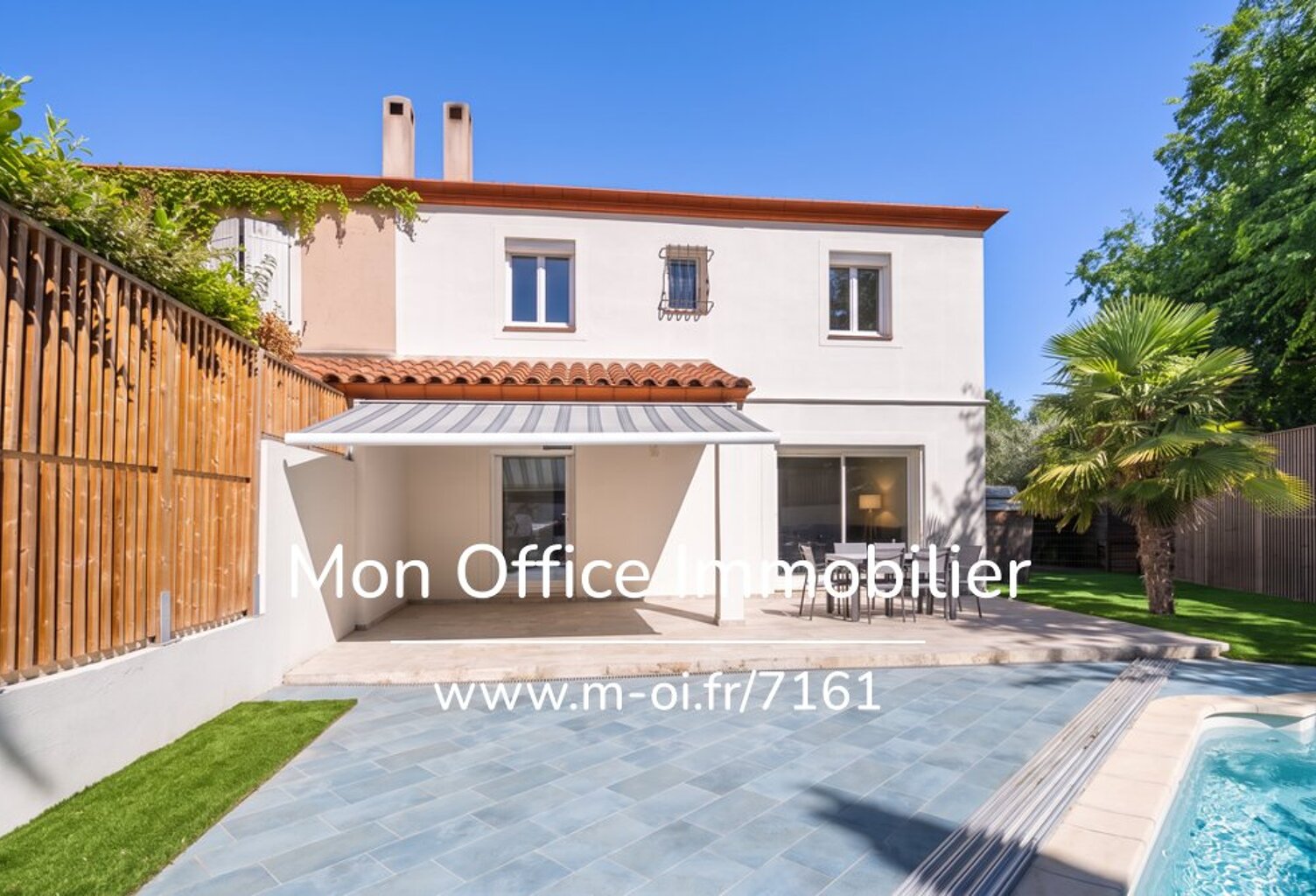 Référence : 7161-PAN - Maison 5 pièces de 120 m² avec piscine à Aix-en-Provence — photo 1