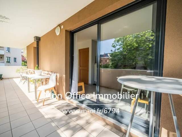 Référence : 6794-TCA - Appartement 3 pièces - terrasse de 30m2 - Parking de copropriété - Garage possible - à Annecy (74000) — photo du bien
