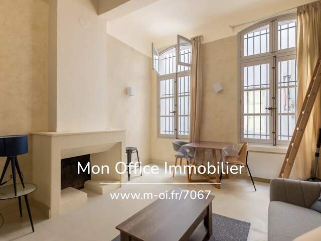 Référence : 7067-ETH. - Exclusivité - Appartement - T2 - 40m2 - Calme - Quartier Precheurs - Aix-en-Provence - 13100 — photo du bien