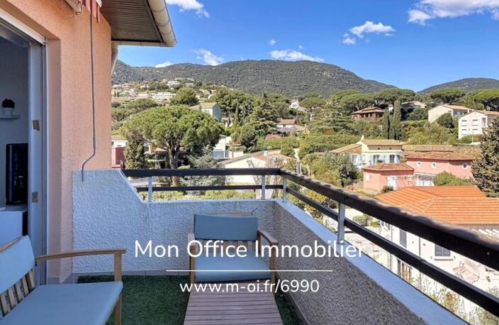 Référence : 6990-LES. - STUDIO CABINE VUE MER RÉNOVÉ À VENDRE À CAVALAIRE SUR MER — photo 4