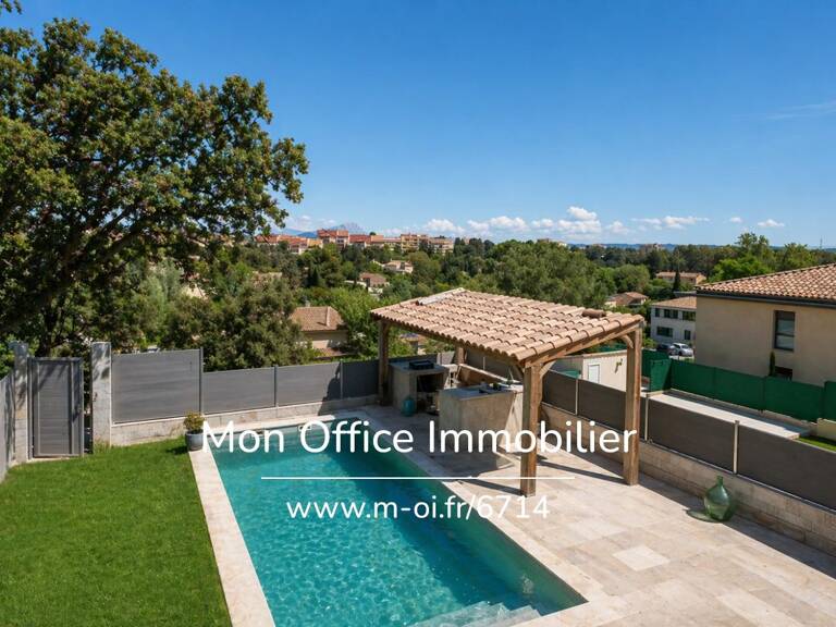 Référence : 6863-DVI. - Maison T5 de 107 m² sur terrain de 527 m², piscine et vue sur la Sainte-Victoire — photo 1
