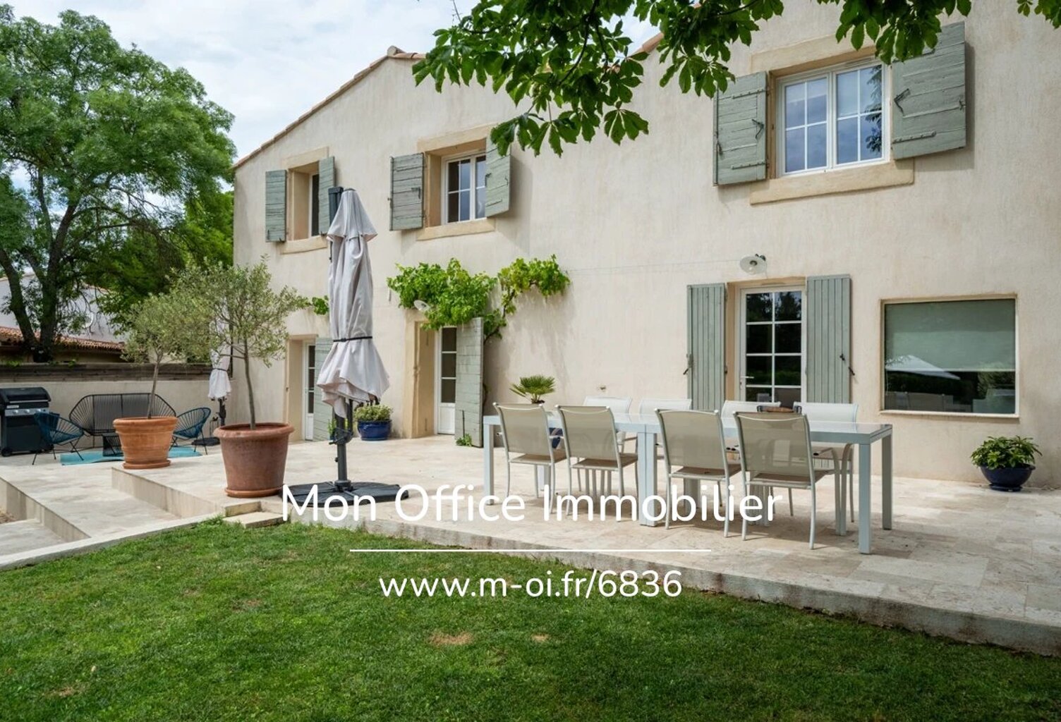 Référence : 6836-EHA. - Maison ancienne, quartier des Granettes, Aix-en-Provence — photo 1