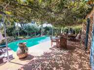 Référence : 7021-LES. - VILLA PROVENÇALE AVEC JARDIN ET GARAGES DANS LES HAUTEURS DE GRIMAUD — photo 4