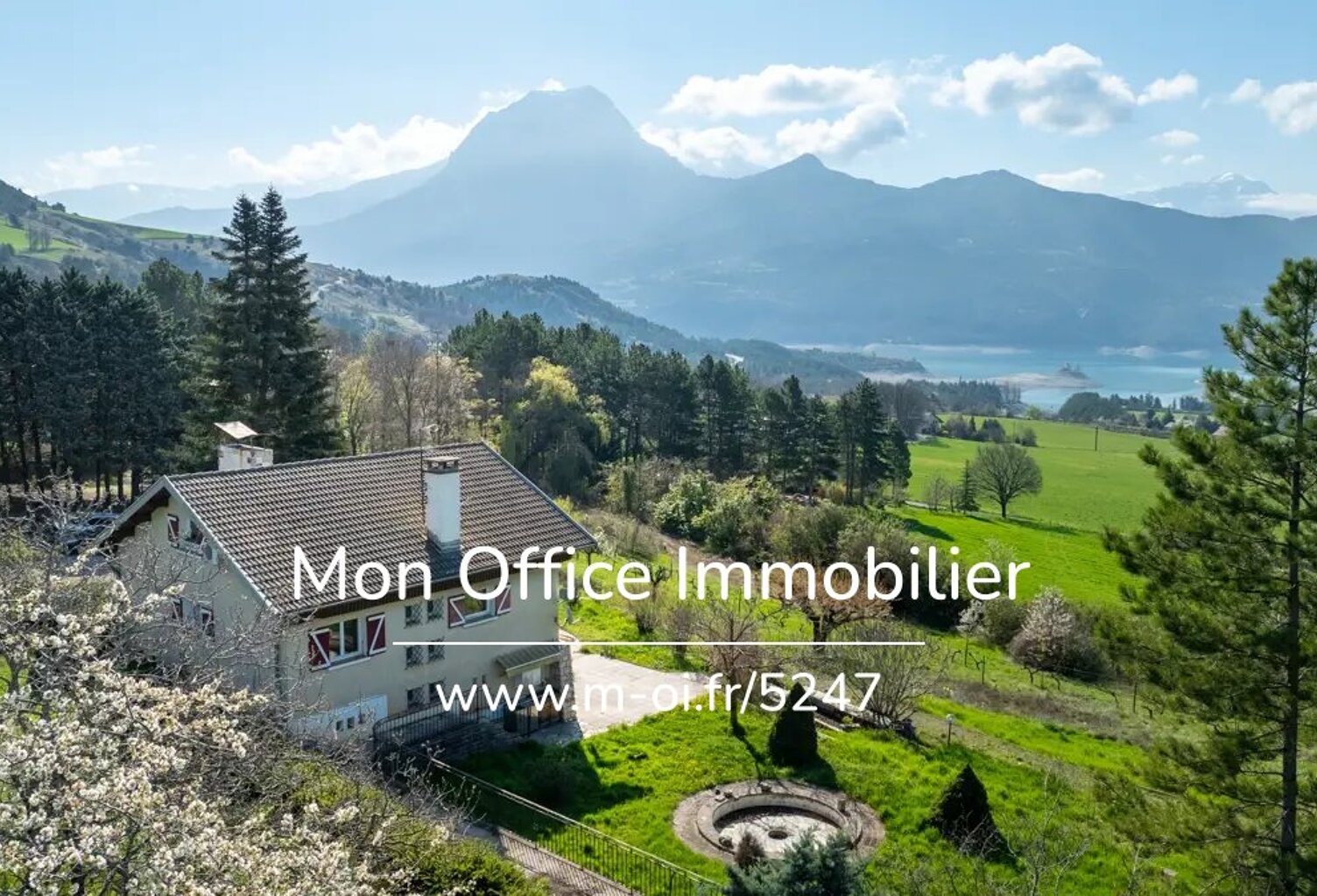 Référence : 6620-MTE. - Maison 200 m²  - terrain 1276 m² - Vue imprenable sur le Lac — photo 1