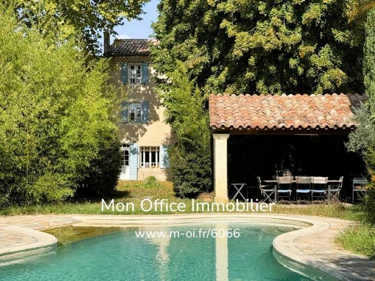 Référence : 6066-ANC - Bastide familiale avec dépendances et grand terrain à pied de La Tour d'Aigues — photo 1