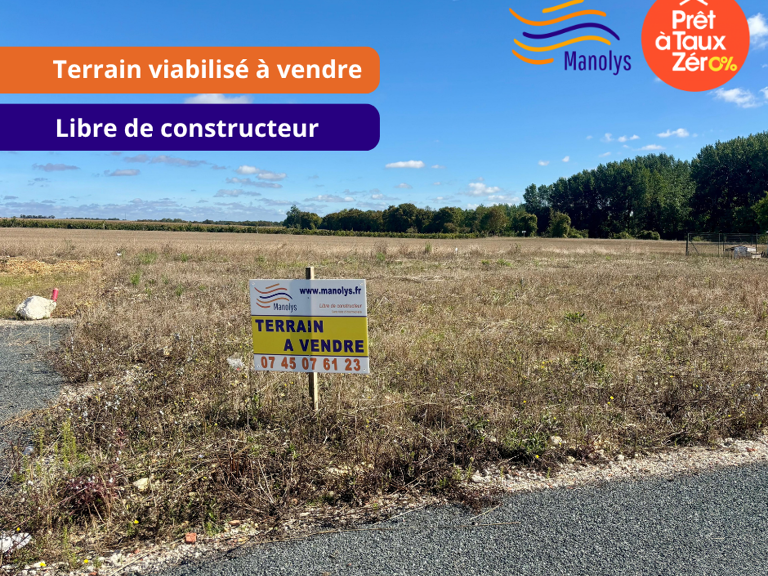 Terrain viabilisé proche de Surgères — photo 1