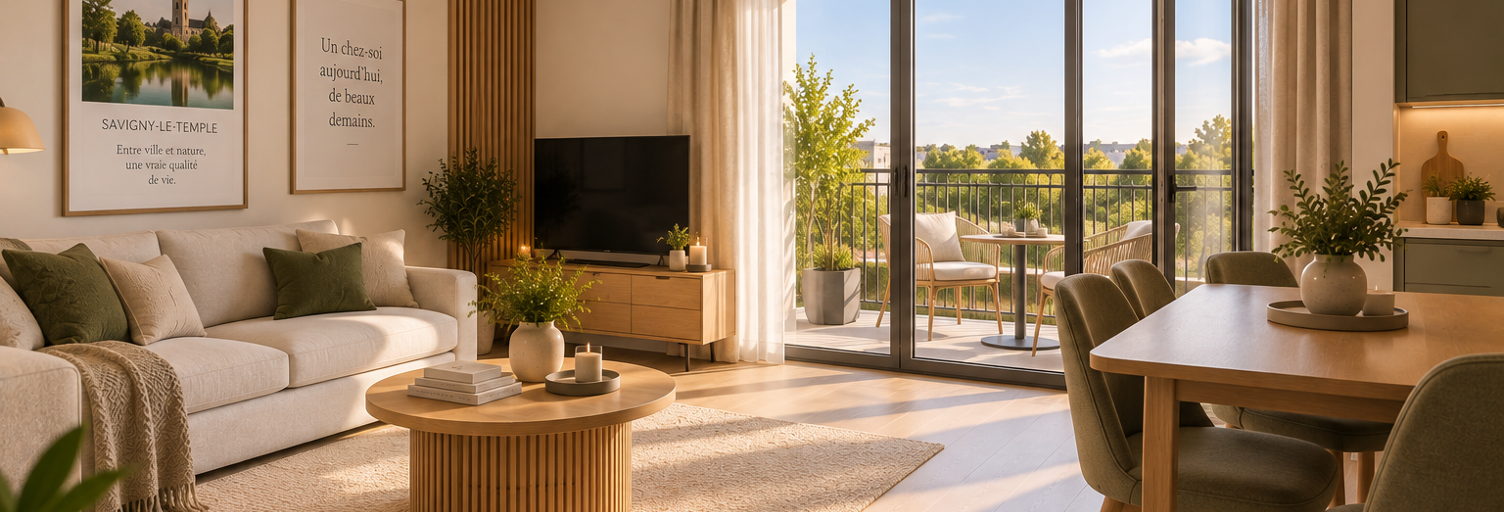 Appartement 1 Pièce 50 m² à vendre à Savigny-le-Temple (77176)