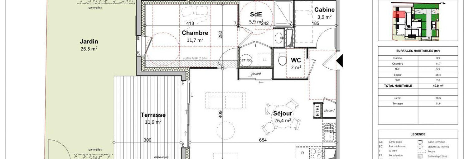 Appartement 2 Pièces 50 m² à vendre à Saint-Gilles-Croix-de-Vie (85800)