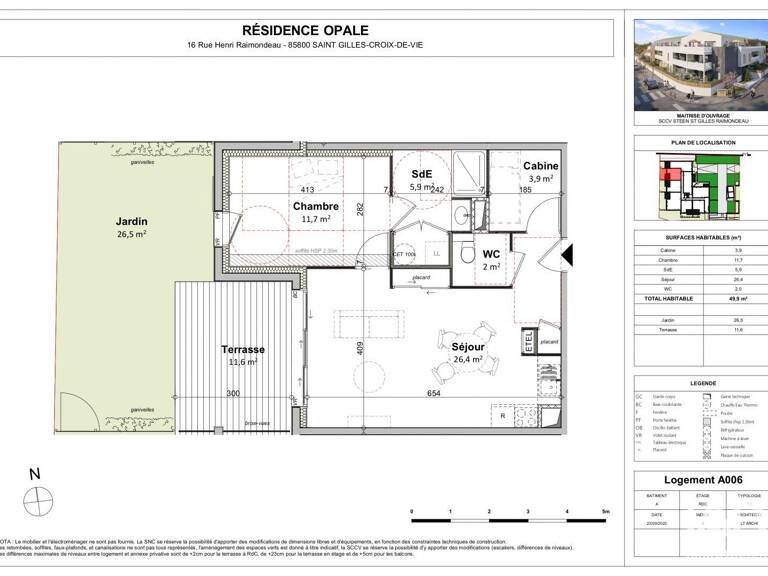 Vente Appartement 2 pièces — photo 1