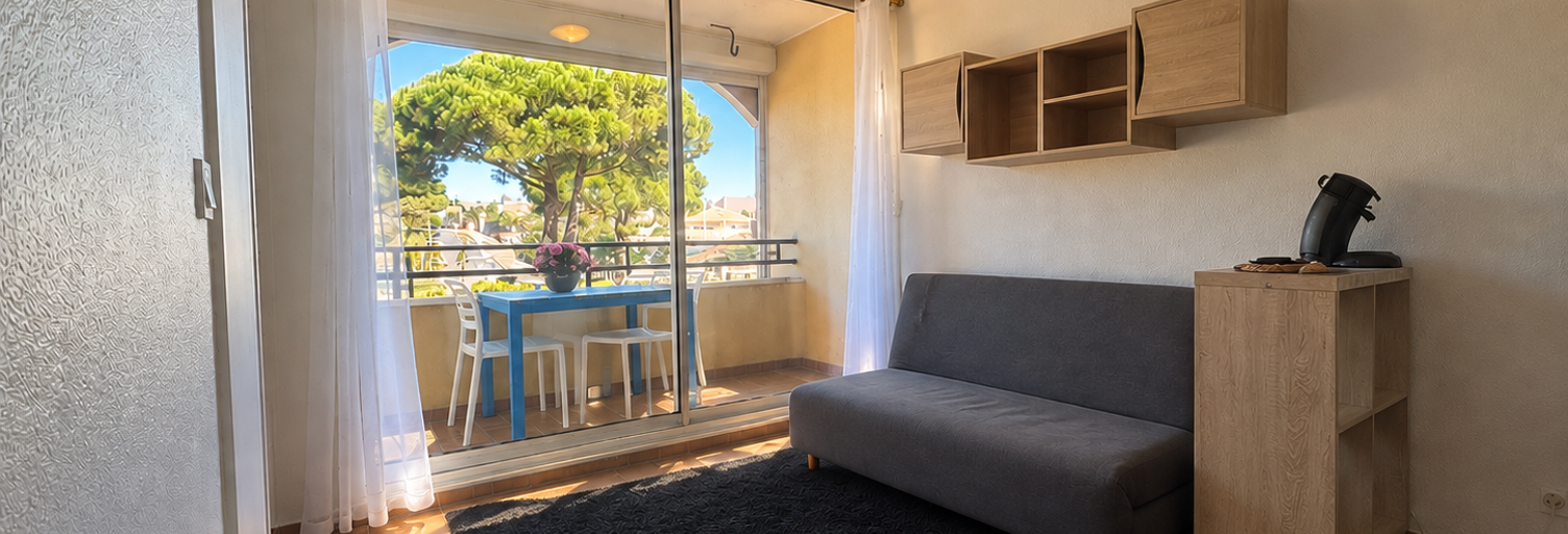 Appartement 3 Pièces 23 m² à vendre à Gruissan (11430)
