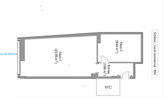 Commerce  38 m² à vendre à Paris 5 (75005)