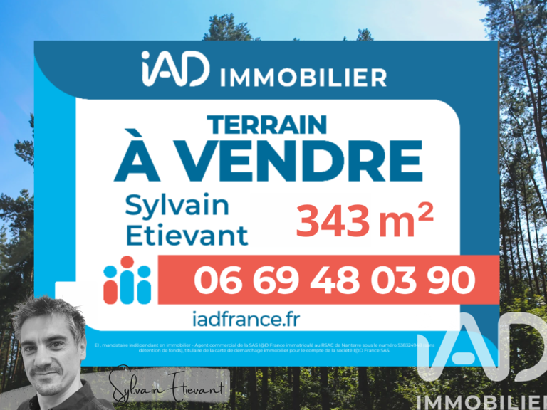 Vente Terrain 343 m&sup2; — photo 1