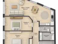 Vente Appartement 4 pièces — photo 2