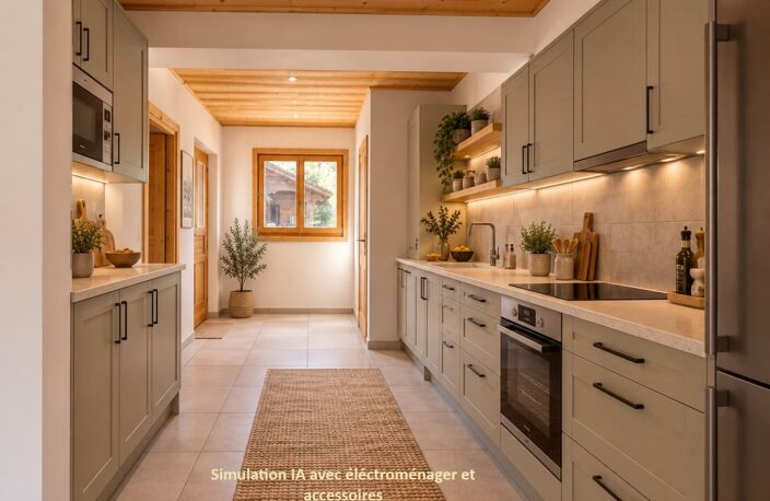 Maison 1/2 chalet neuf - 3 chambres — photo 4