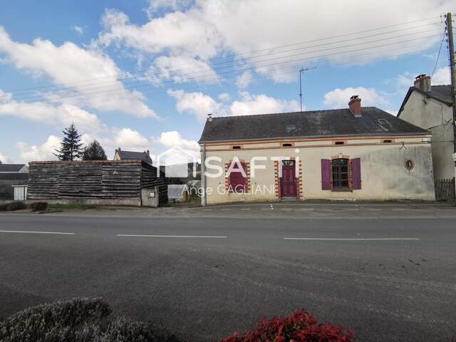 Maison 4 chambres à fort potentiel sur grand terrain à l'entrée de Cossé-Le-Viivien — photo du bien