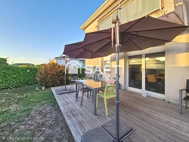 Appartement T3 avec jardin et terrasse — photo du bien