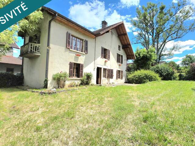 AUTHENTIQUE MAISON EN PIERRE AVEC DÉPENDANCE DE 200 M² ET TERRAIN FLAXIEU — photo du bien