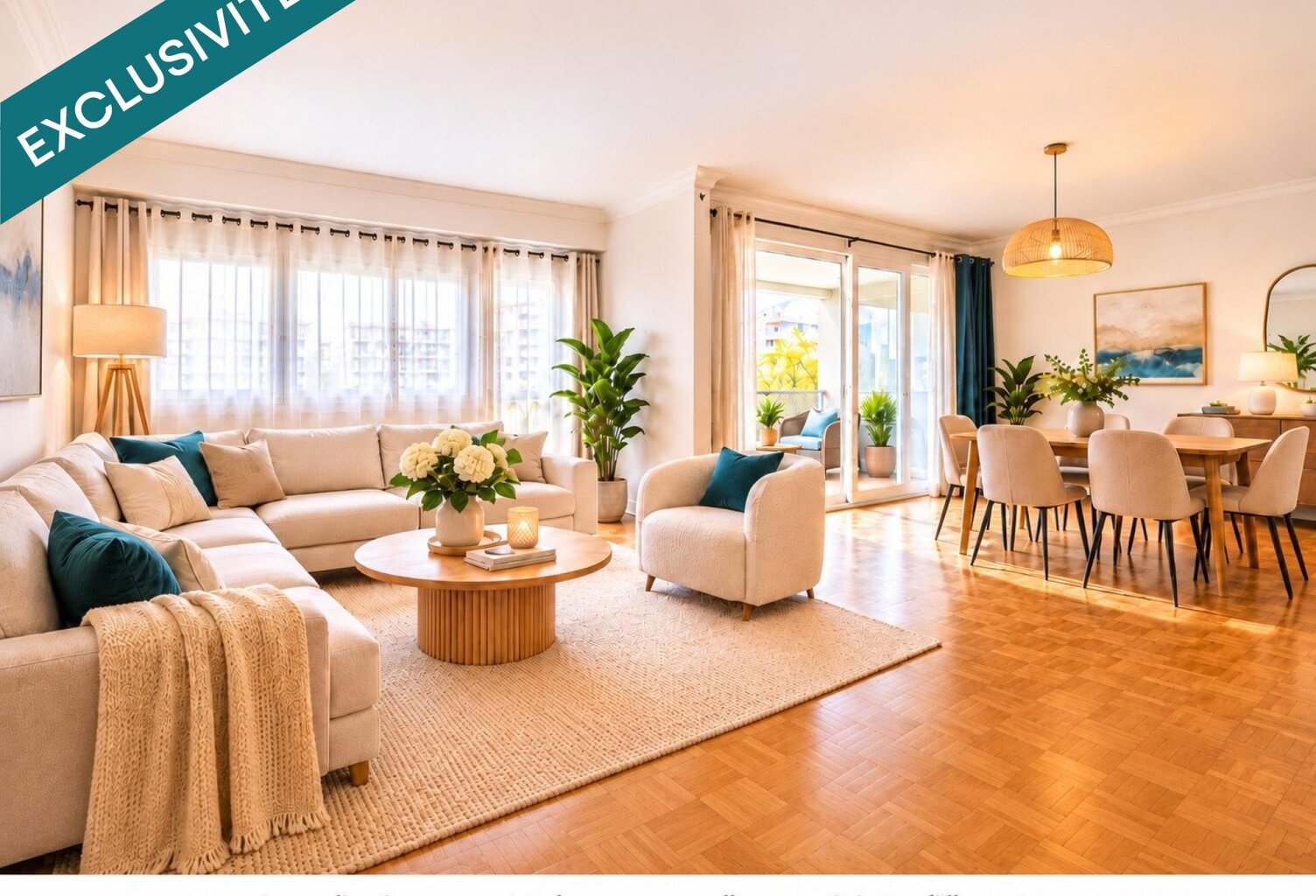 MASSY OPÉRA  106,91 m²  DERNIER ÉTAGE  3 CHAMBRES + POSSIBILITÉ 4  269 000 € — photo 1