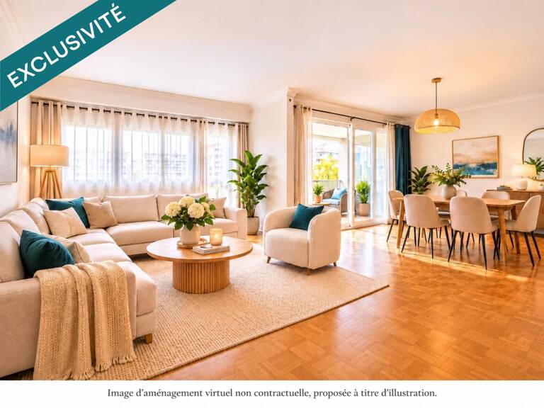 MASSY OPÉRA  106,91 m²  DERNIER ÉTAGE  3 CHAMBRES + POSSIBILITÉ 4  269 000 € — photo 1