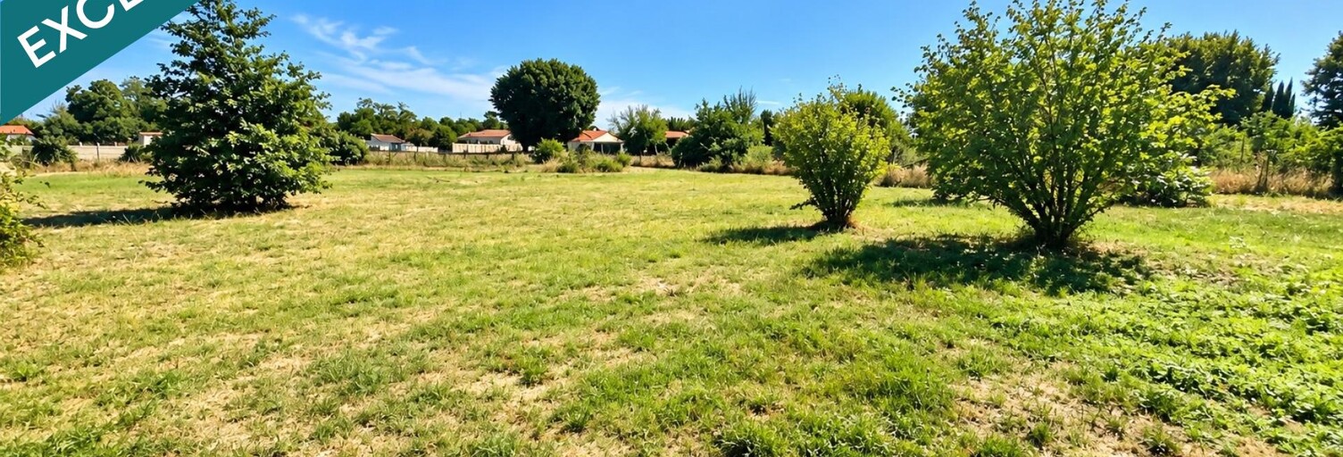 Terrain  2046 m² à vendre à Pugnac (33710)