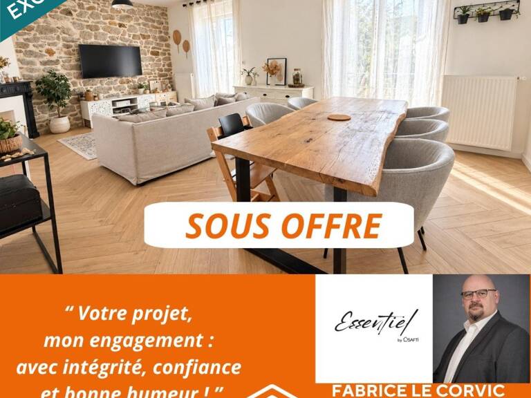 CHARMANTE MAISON DE VILLE DE 115 M2 SUR TERRAIN DE 634 M2 A PONTIVY — photo 1