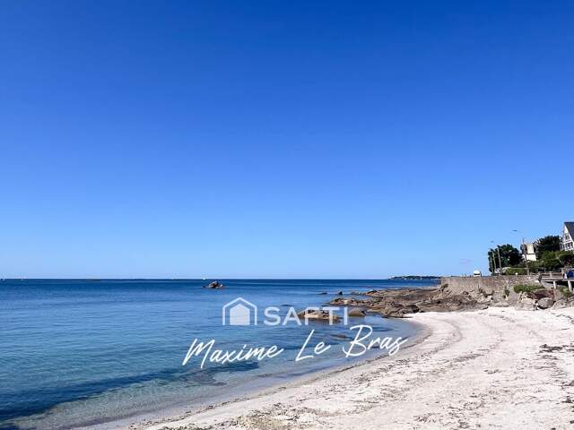 APPARTEMENT 1 PIECE 56 M2 VUE MER CORNICHE CONCARNEAU — photo du bien