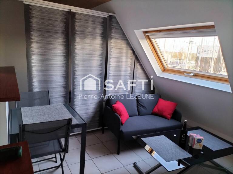 Studio meublé avec vue sur le port d'Arzal — photo 1