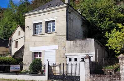 EXCLUSIVITÉ – MAISON DE VILLAGE, CAVES ET ACCÈS PRIVATIF AU BORD DU LOIR — photo du bien